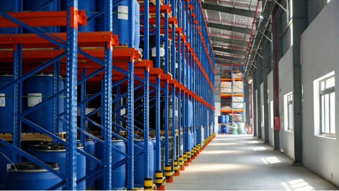 Hệ thống kho bãi quy mô lớn của T.T.K Chemicals